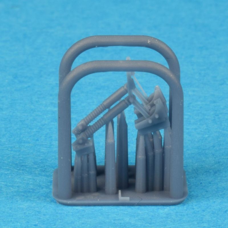 F-104 Drag Chute Bay and Canister (for Kinetic F-104 kits)